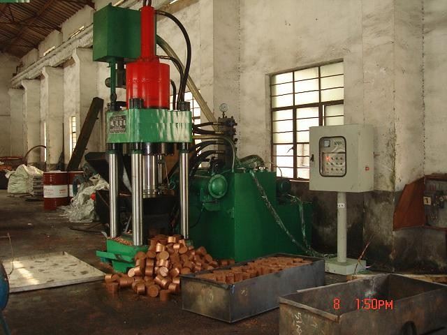 Hydraulic Briquette Product Metal Sawdust And Salt factory