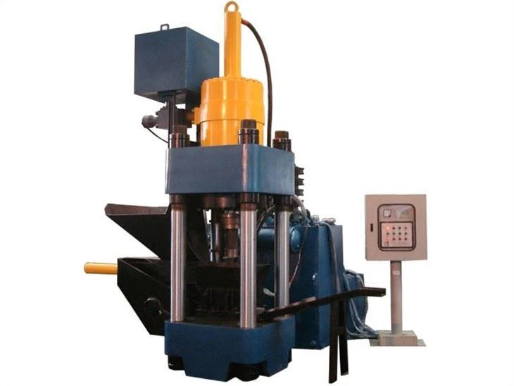 Hydraulic Metal Briquette Press factory