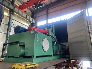 Vision Scrap Metal Baler YD1350 expédié en Arabie saoudite